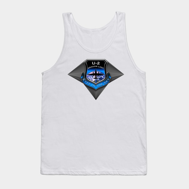 U-2 spy plane Tank Top by DrewskiDesignz